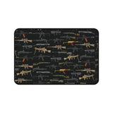 Firearm Assortment V2 – Desk Mat