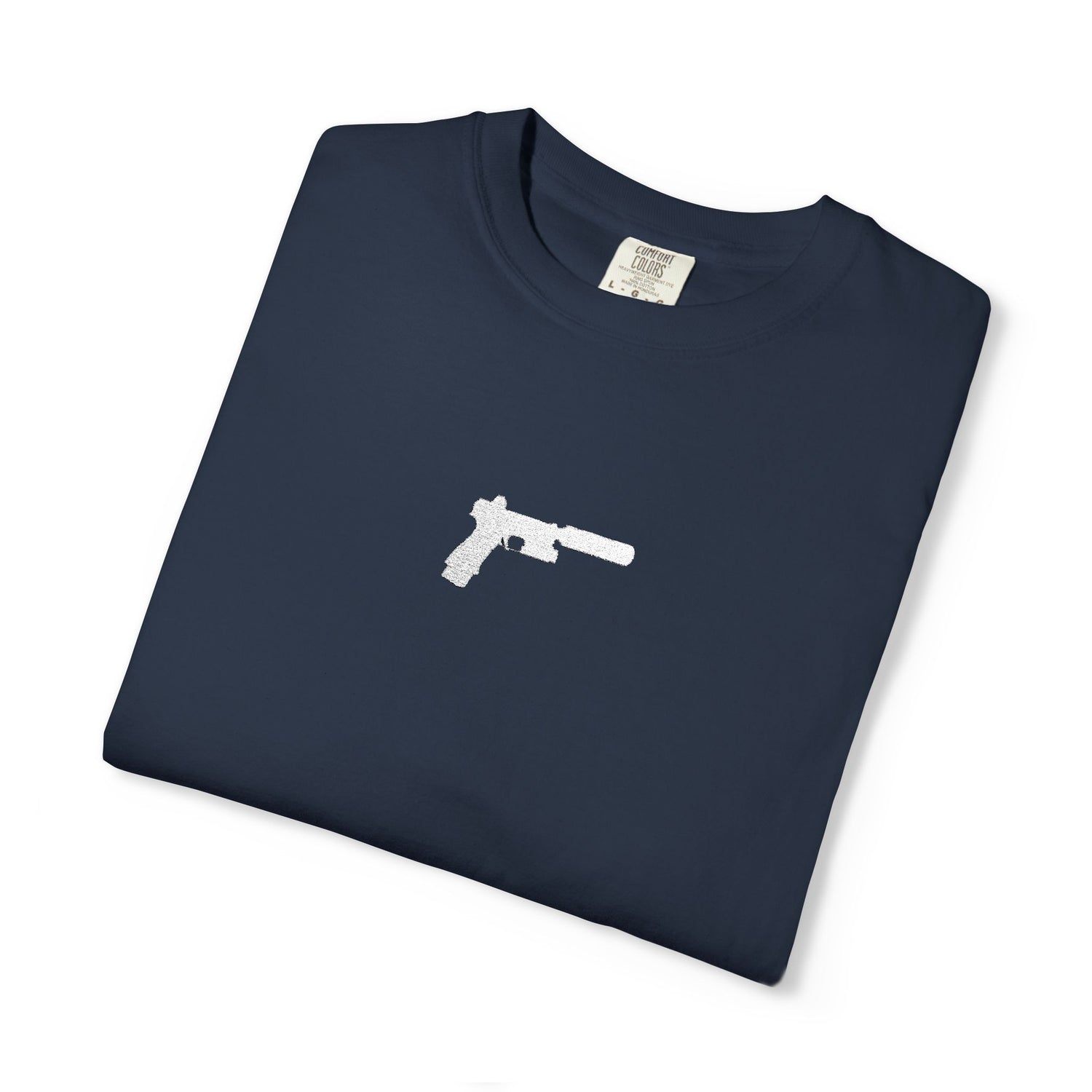 Suppressed Glock 19 with RMR – Embroidered Tee