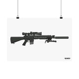 MK12 - Matte Poster (White Background)