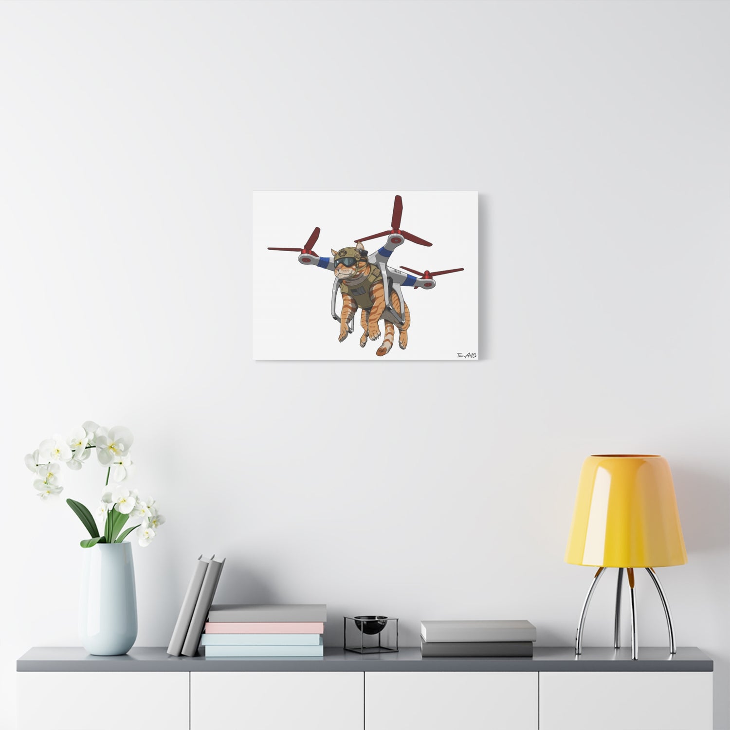 Assault Cat – Canvas Print