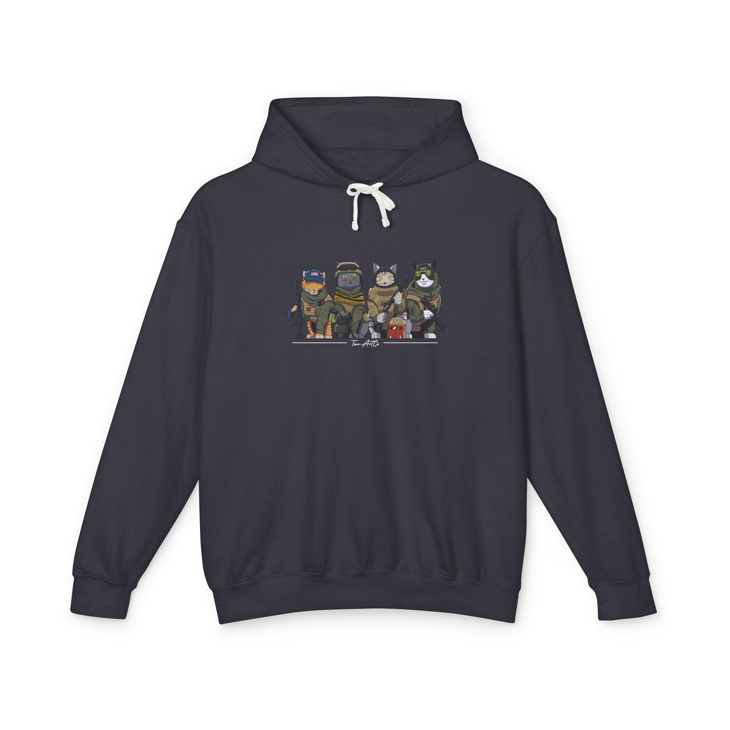 Tactical Cats – The Frontline Felines Hoodie