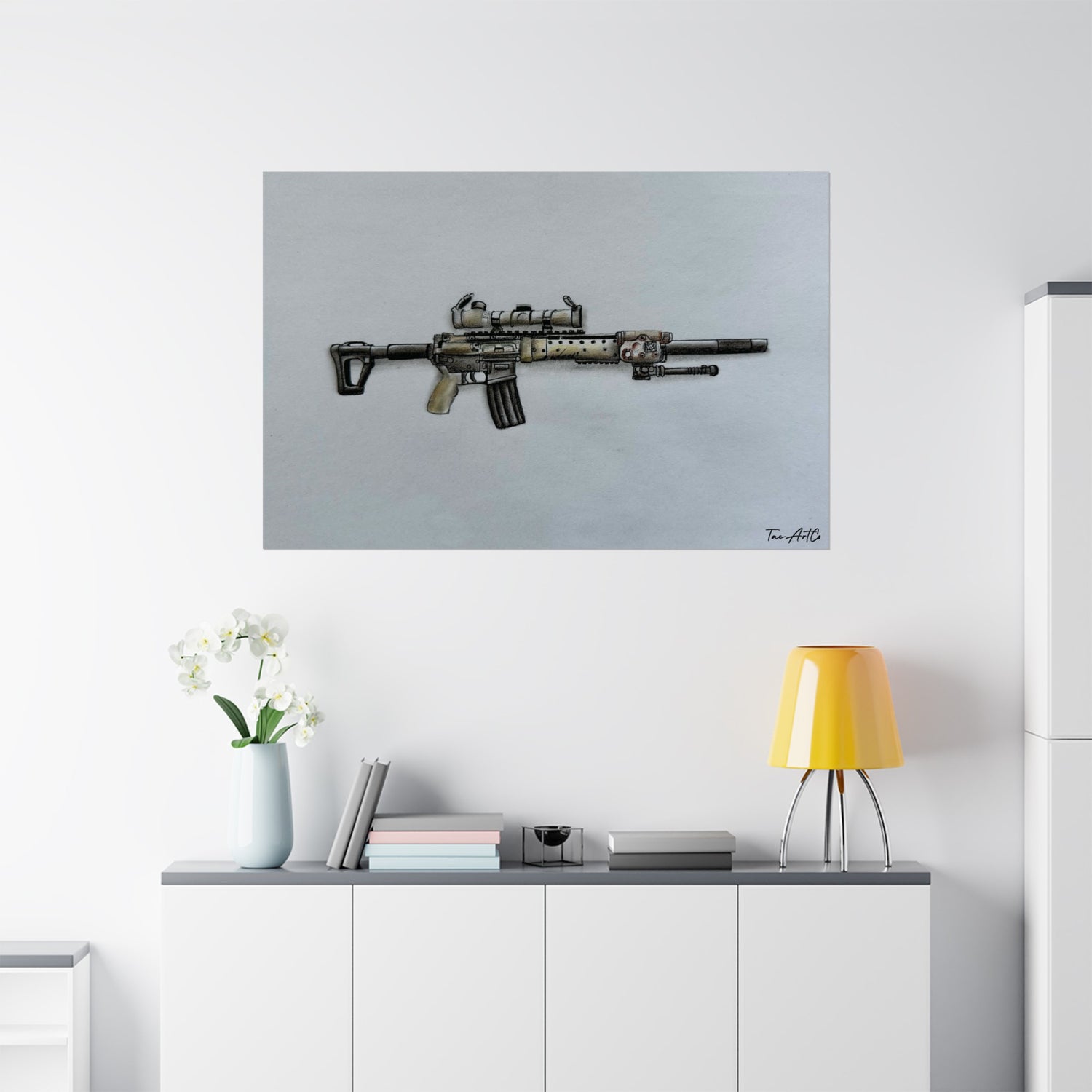 MK12 Mod H Sketch - Matte Poster