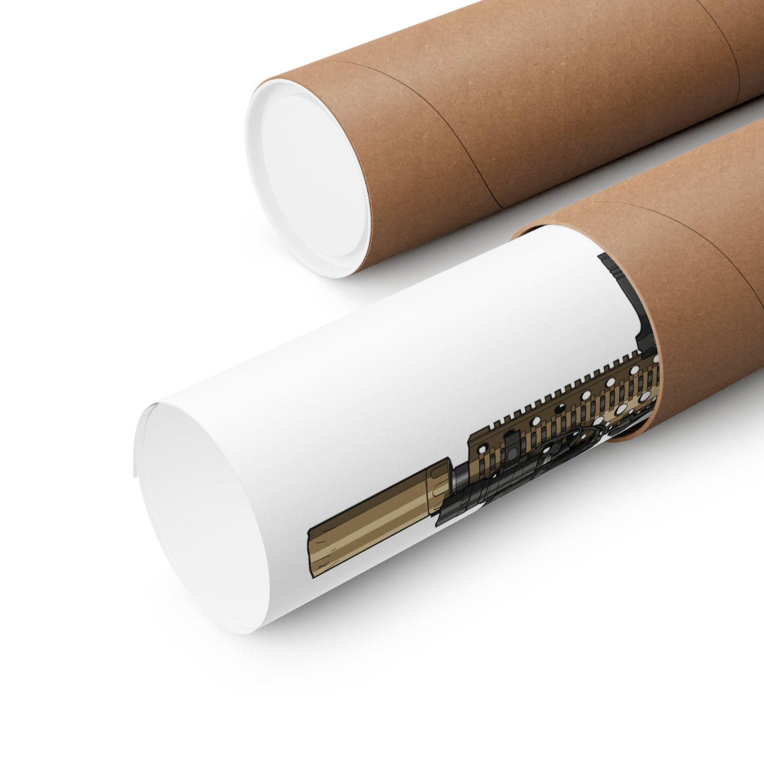 M4A1 Block II - Matte Poster