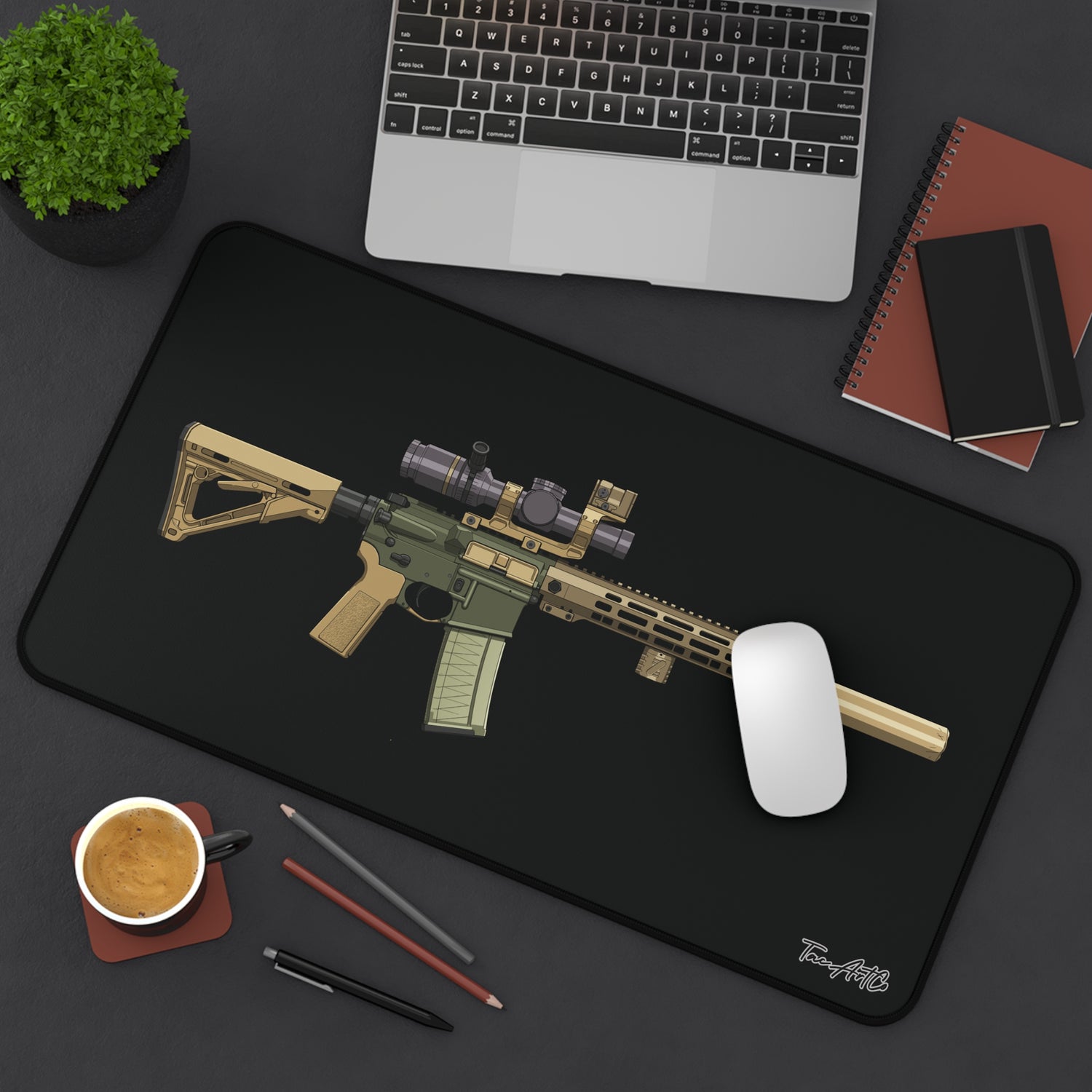 PSA Sabre AR15 Build - Desk Mat