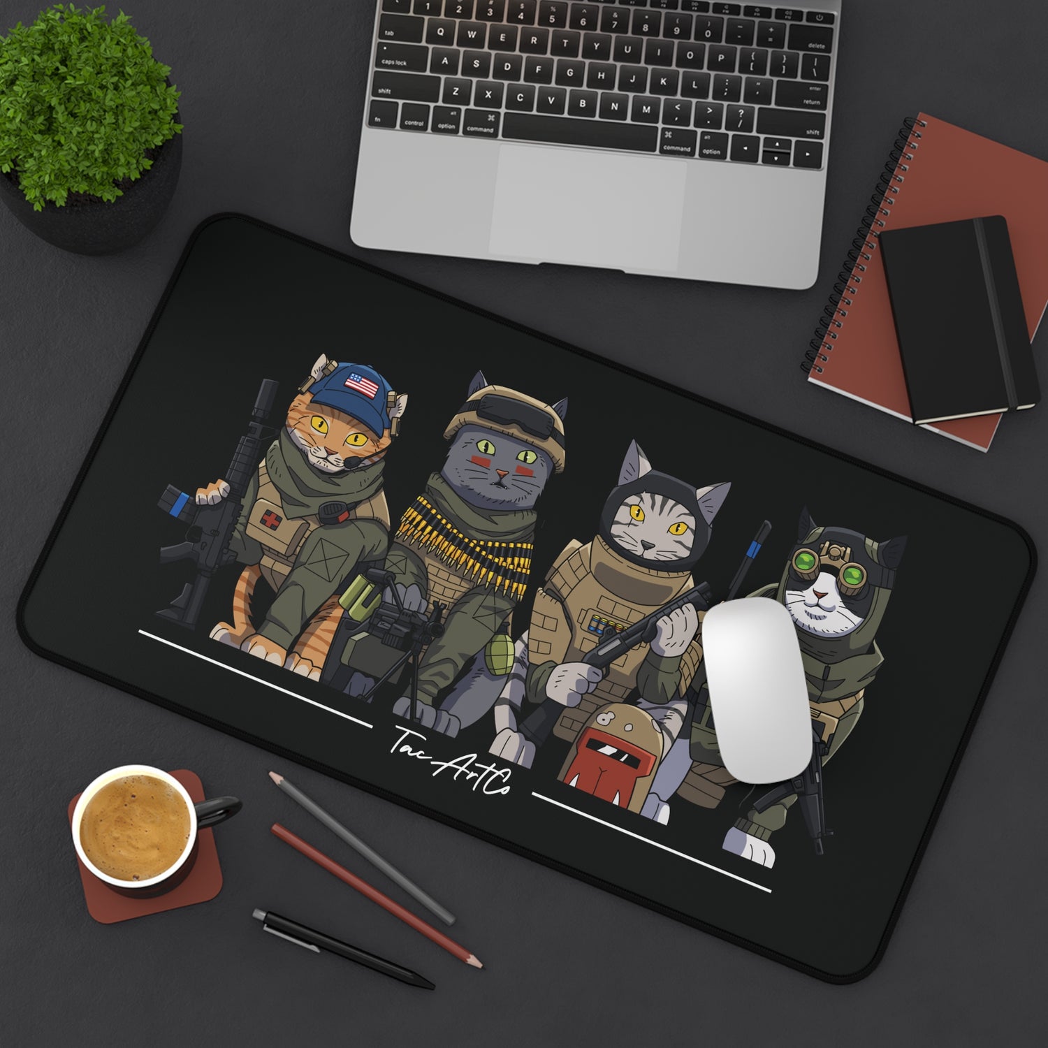 Tactical Cats – Tactical Desk Mat