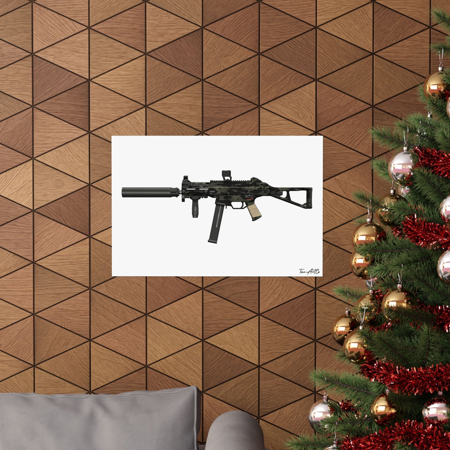 UMP45 - Matte Poster