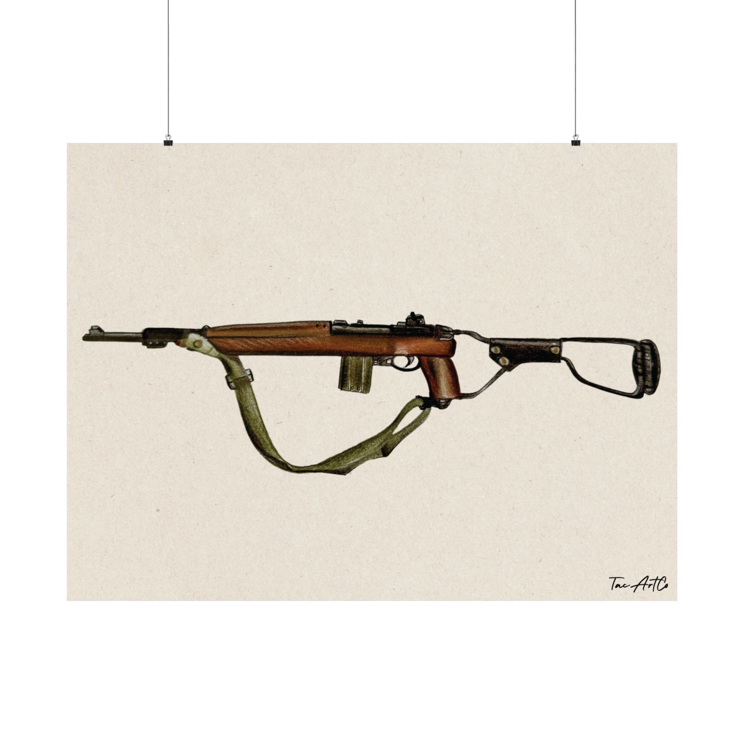 M1 Carbine - Matte Poster