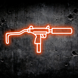Mini Uzi LED Sign – TacArtCo MINI