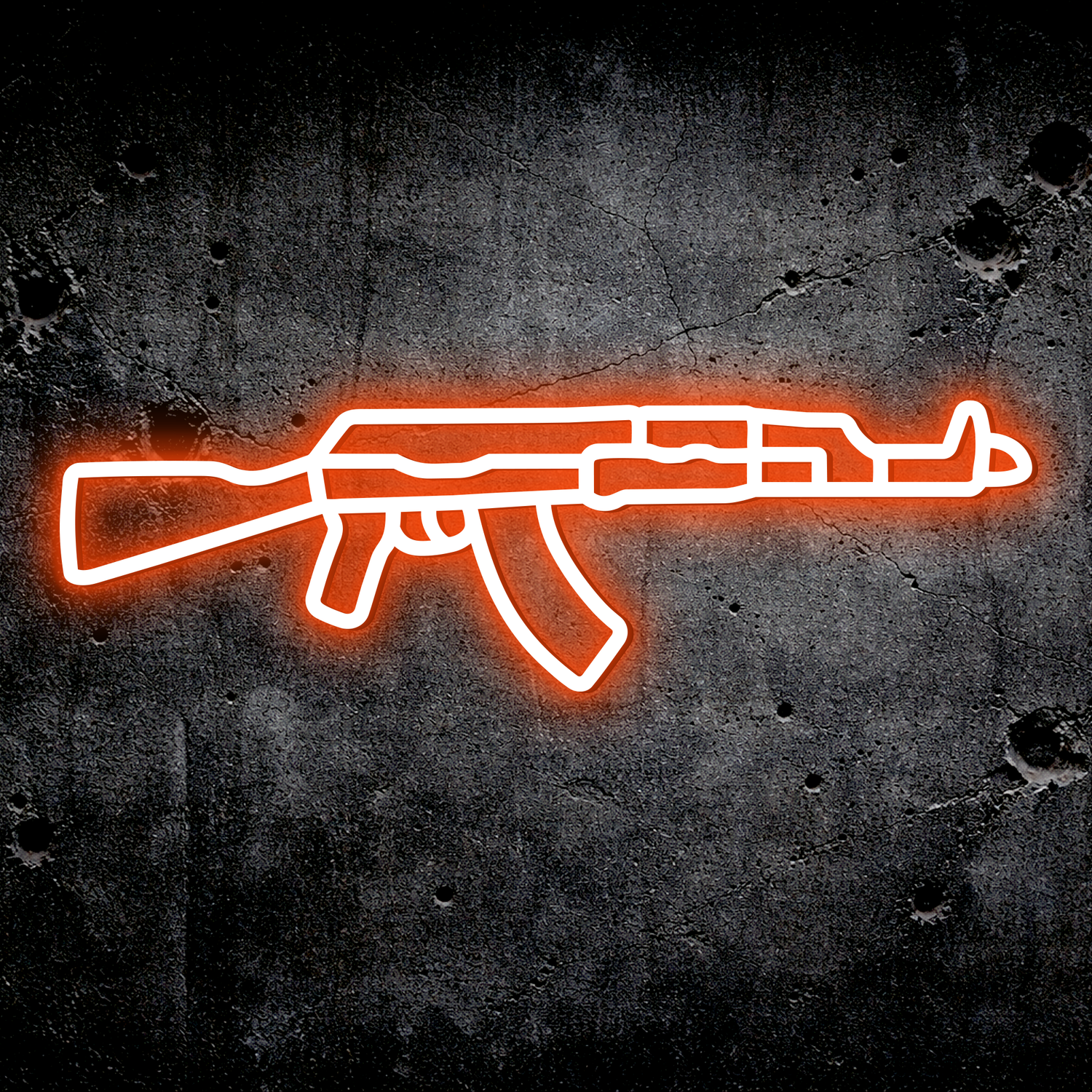 AK47 LED Sign – TacArtCo MINI
