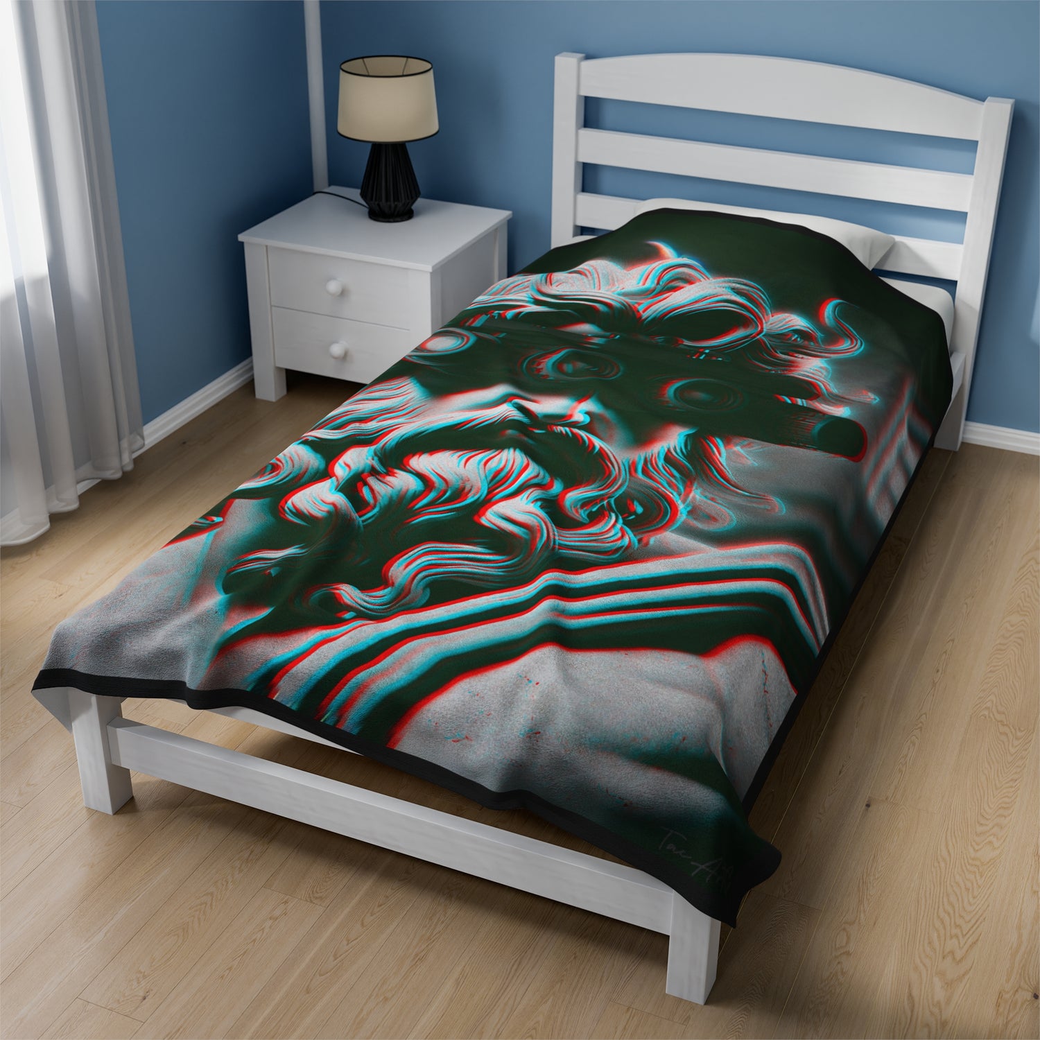 Greek Nods - Velveteen Plush Blanket