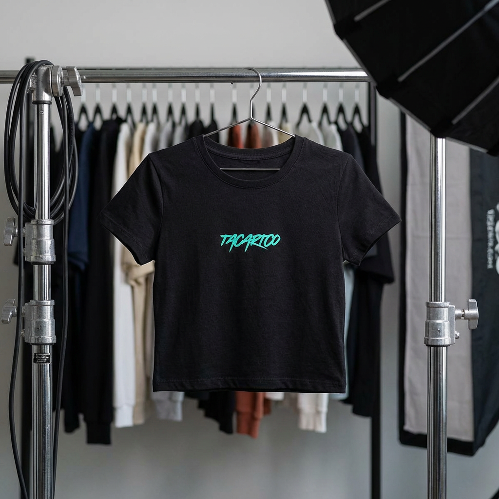 TacArtCo Logo - Women's Baby Crop Top Tee