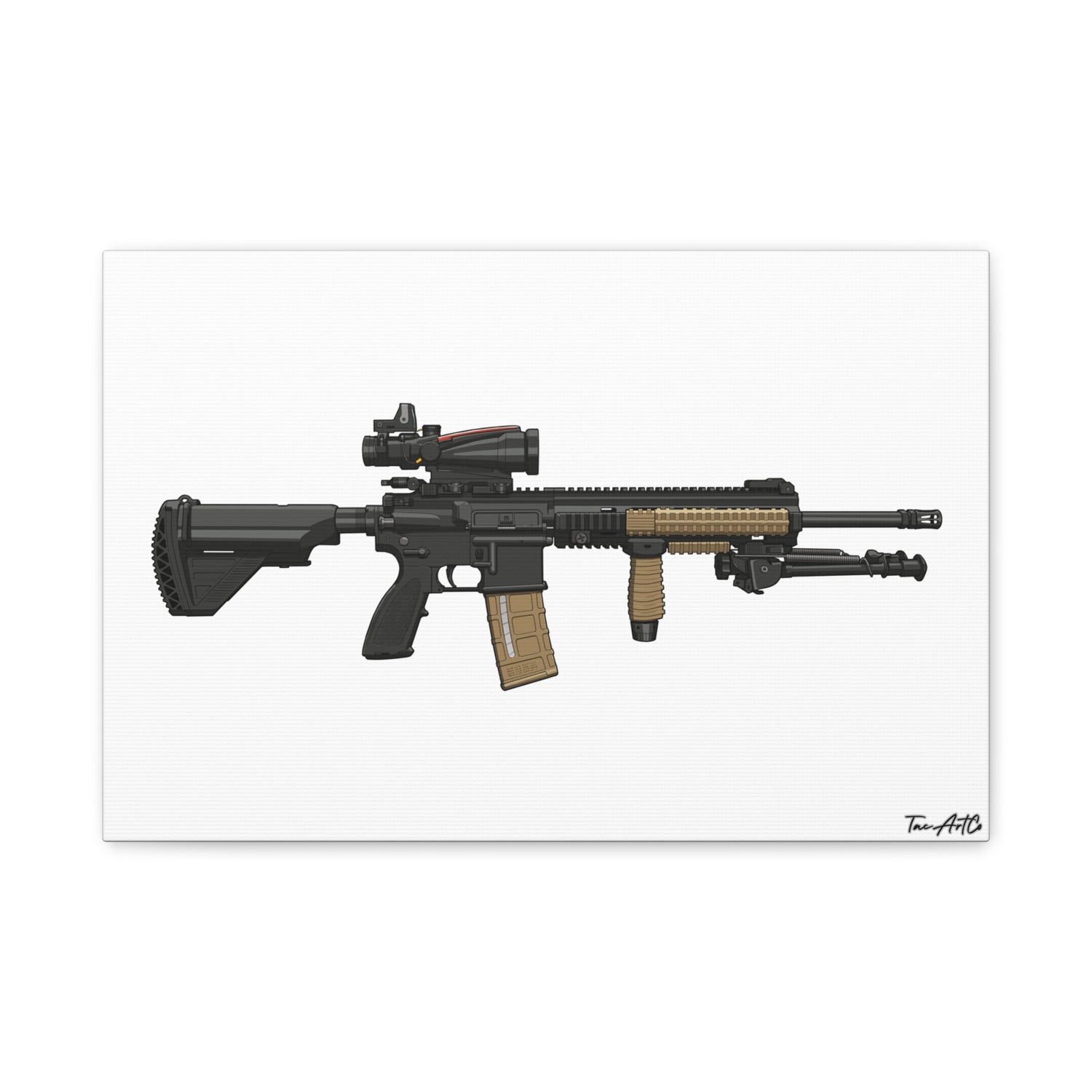 M27 IAR - Canvas Print