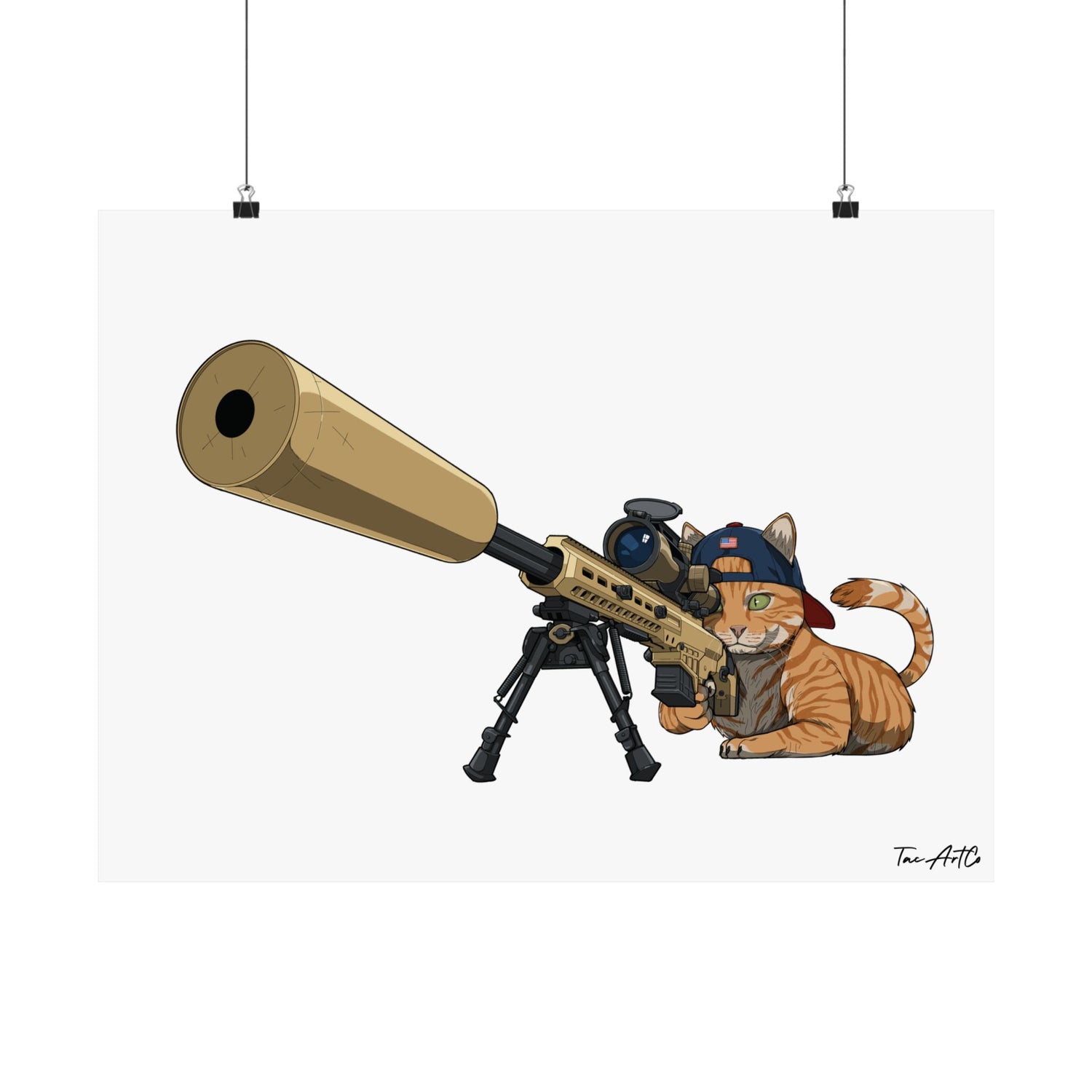 Mk22 Recon Cat - Matte Poster