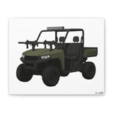 Off-Road Overkill – UTV MP7 Rig Canvas Print