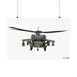Black Hawk Helicopter – Matte Poster