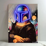 boba lisa  - LED Wall Art (RGB)