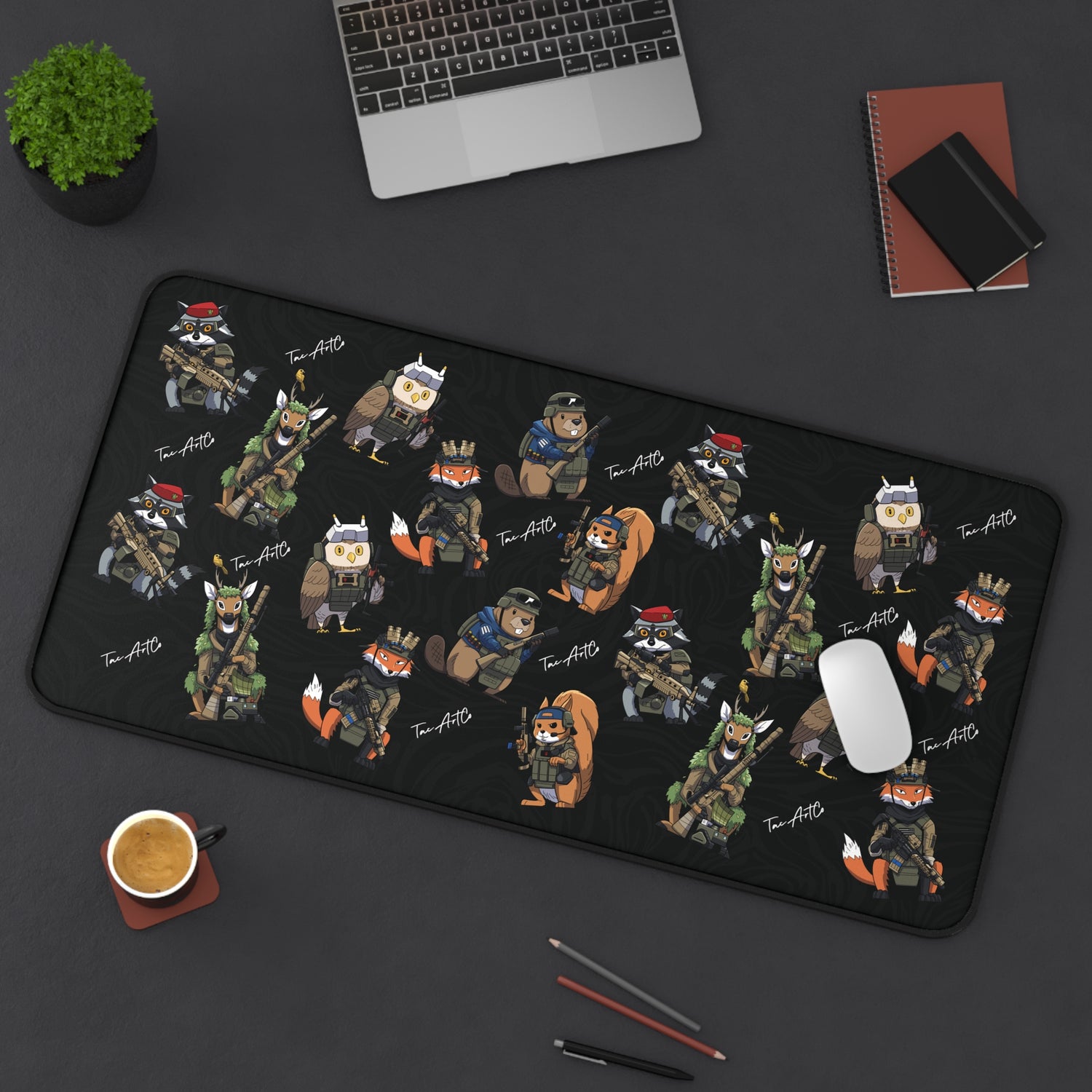 Delta Forest Unit Pattern - Desk Mat