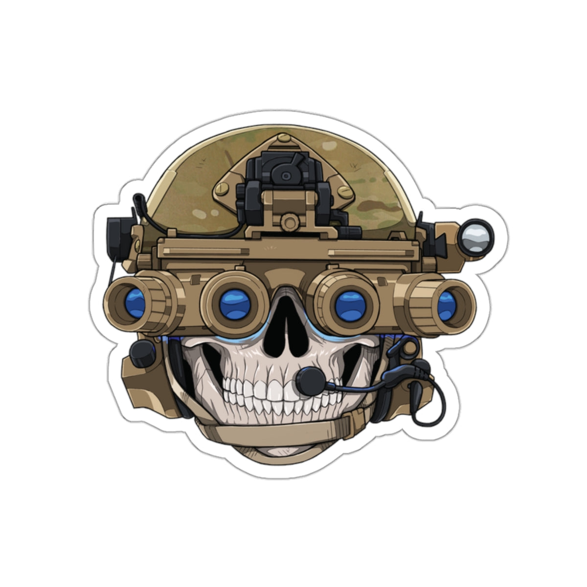 Skull & Nods - Sticker