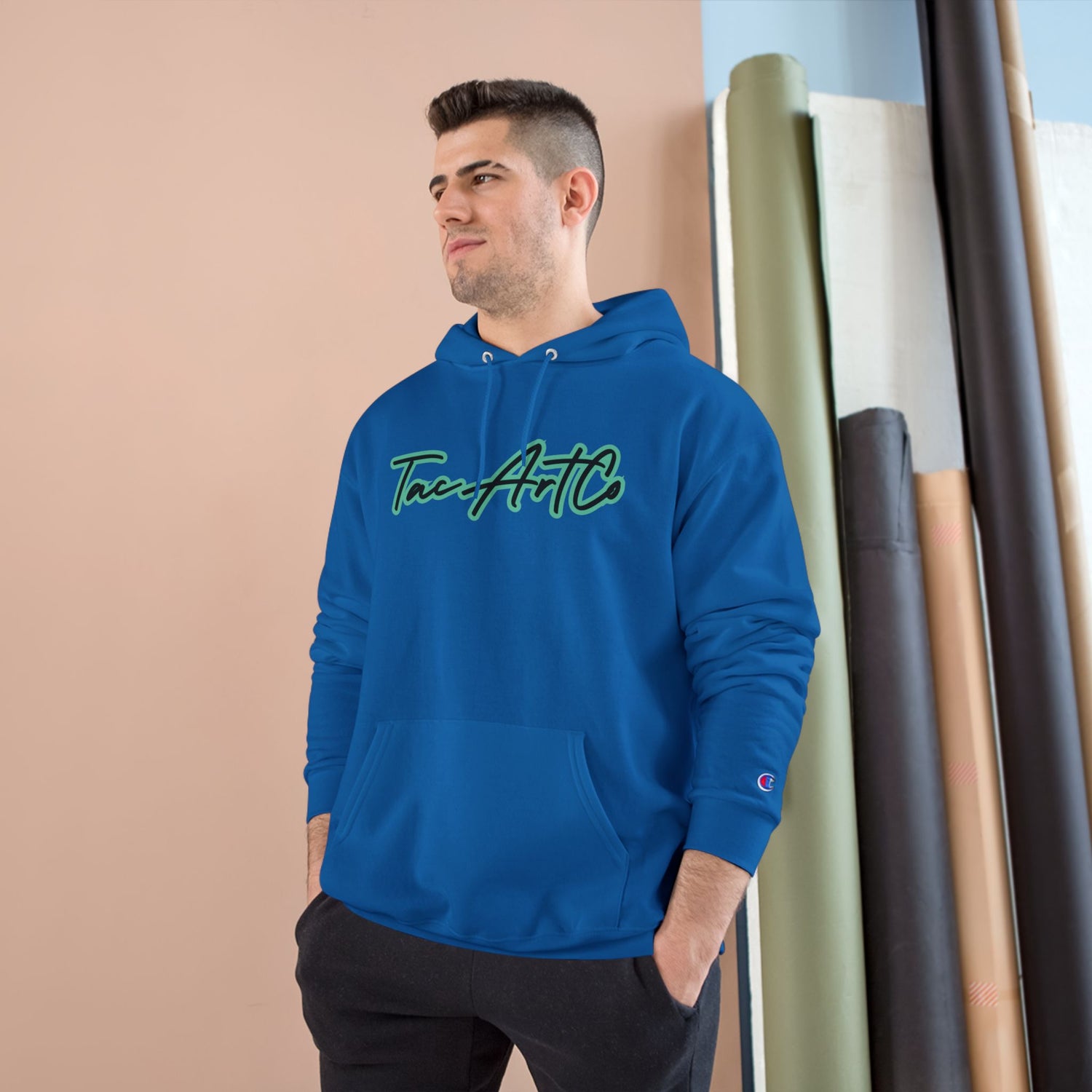 TacArtCo Logo - Champion Hoodie