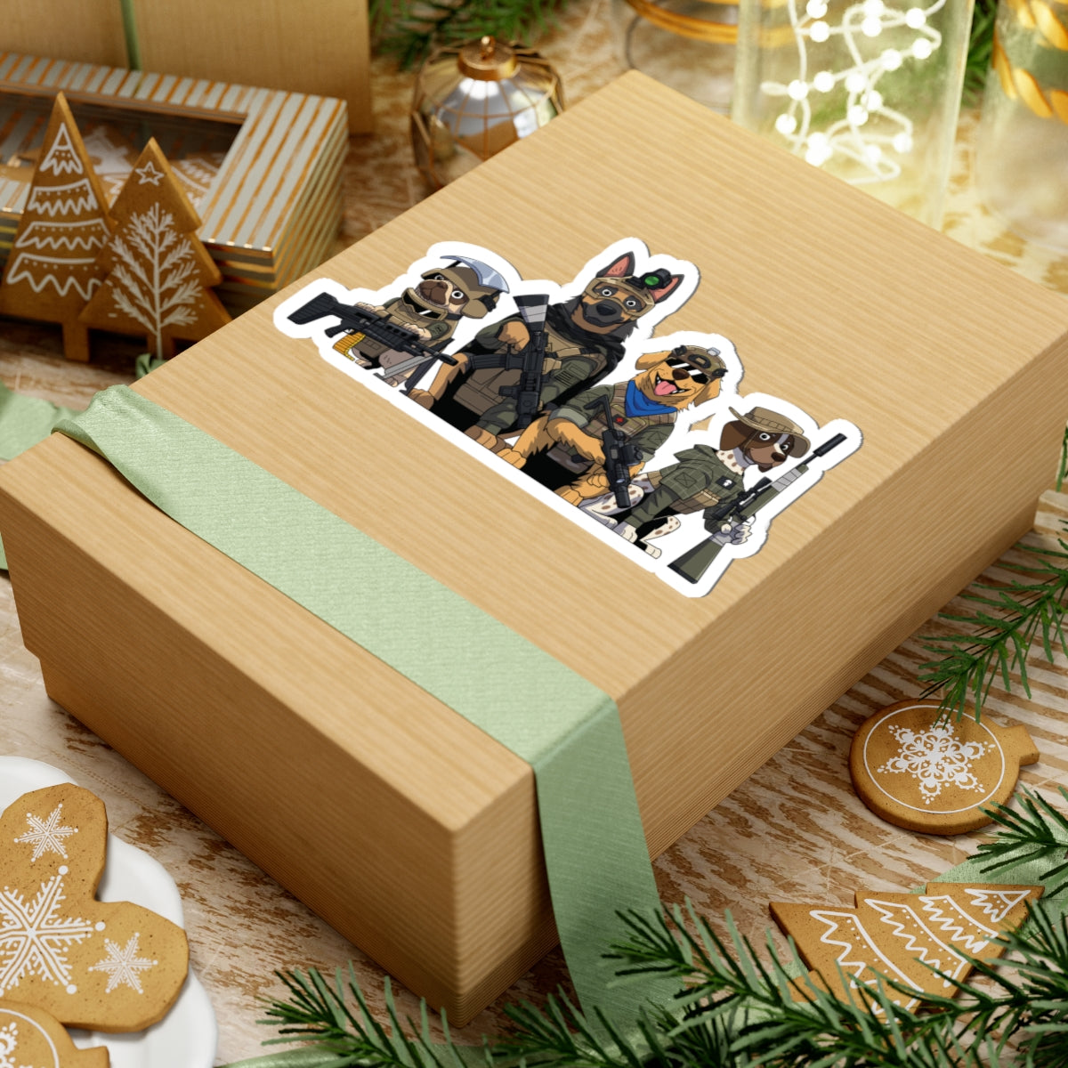 Dog Squad (Front) - Sticker