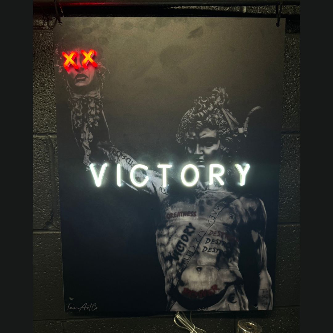 Victory - LED Wall Art (One Color)
