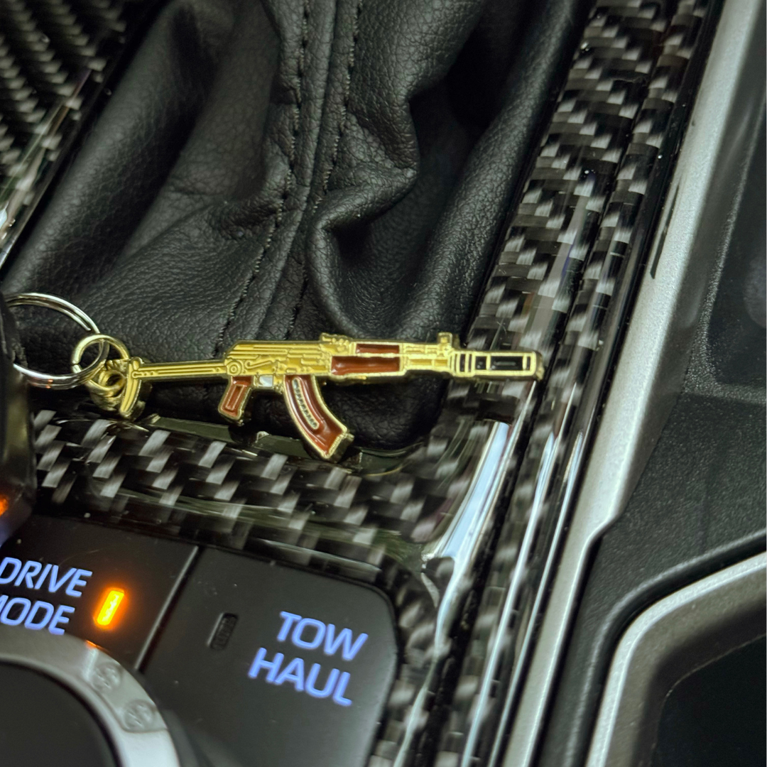 TacArtCo Gold AK - Keychain