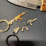 Keychain Bundle – MK18 + AK47 (2-Pack)