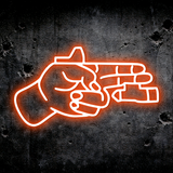 Finger Gun LED Sign – TacArtCo MINI
