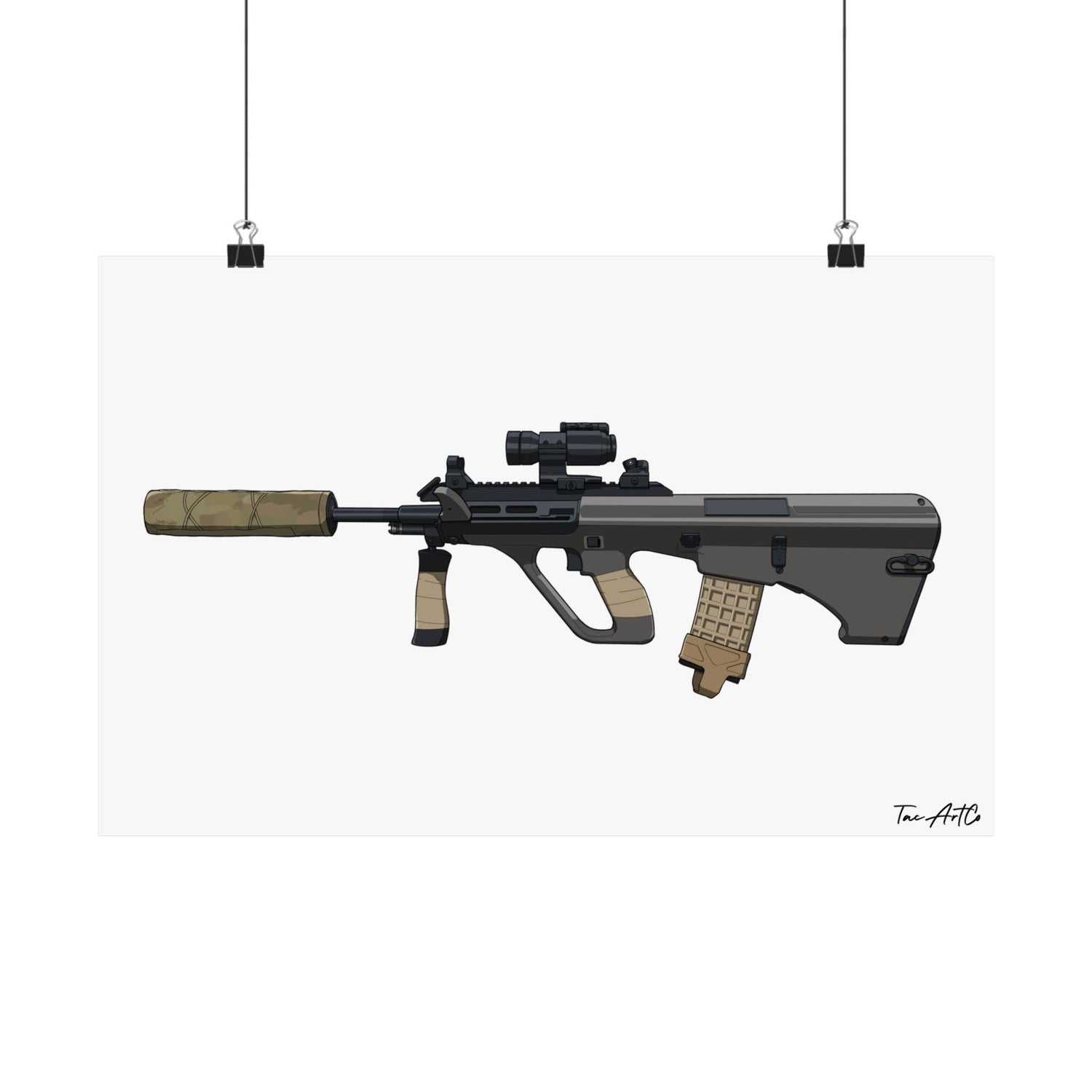 AUG - Matte Poster