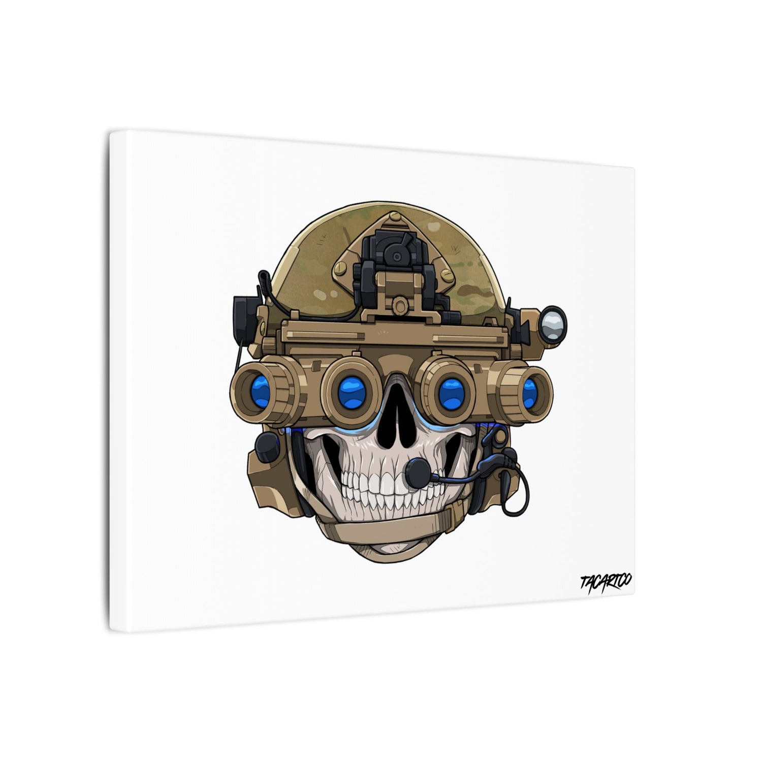 Skull & Nods - Canvas Print