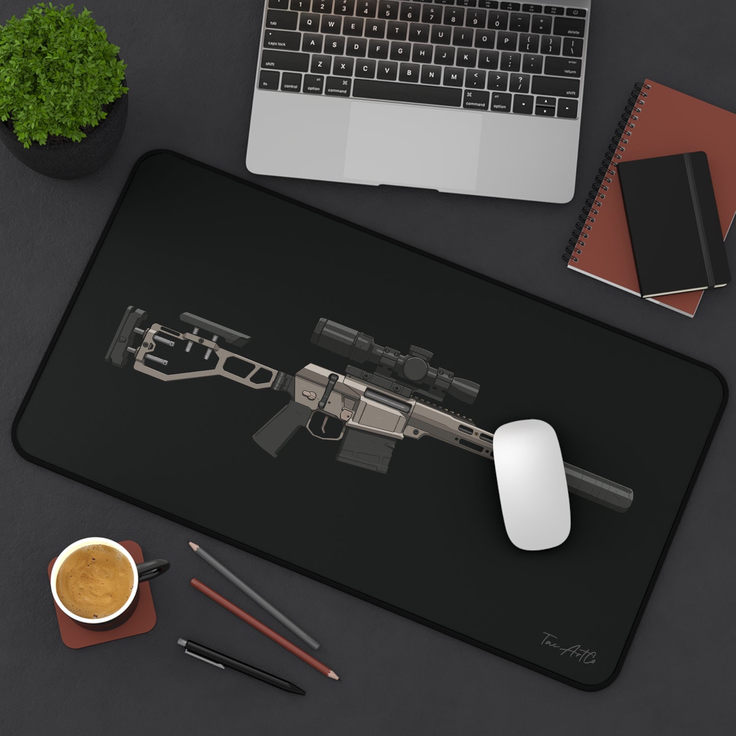 Bolt Gun v3 - Desk Mat