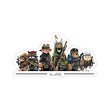 Delta Forest Unit – Tactical Woodland Operator Sticker