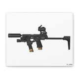 Flux Raider Canvas Print – Sidearm on Steroids