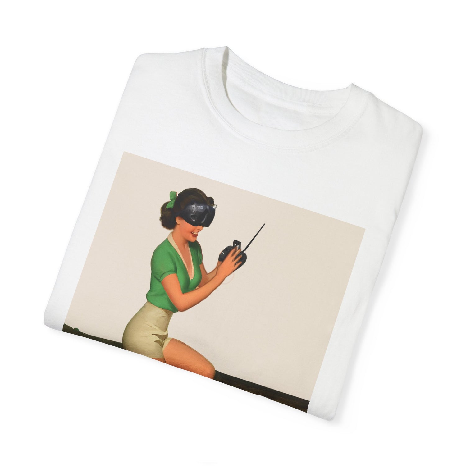 Drone Girl - Comfort Color 1717 Tee