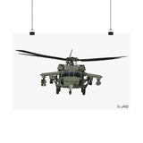 Black Hawk Helicopter – Matte Poster