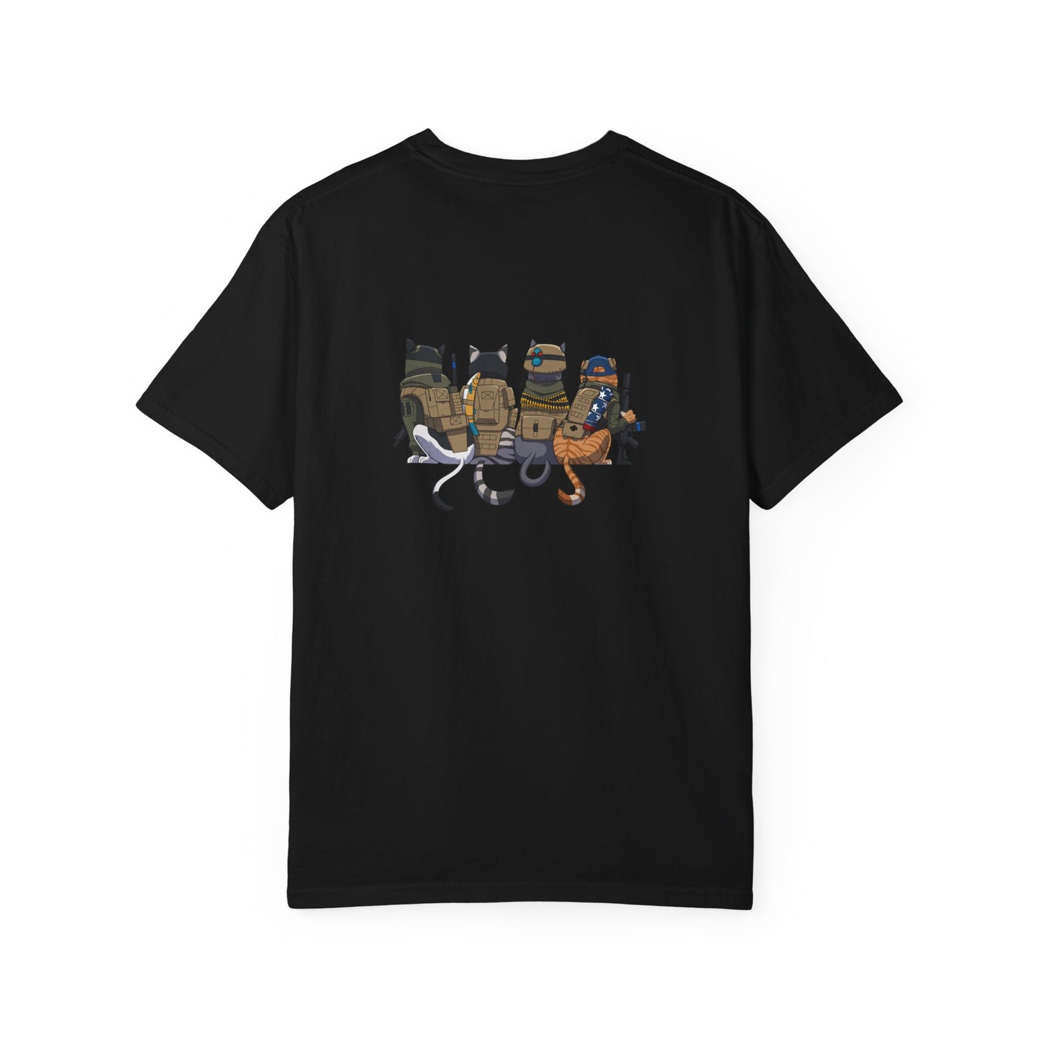 Tactical Cats – The Frontline Felines Tee (v1)