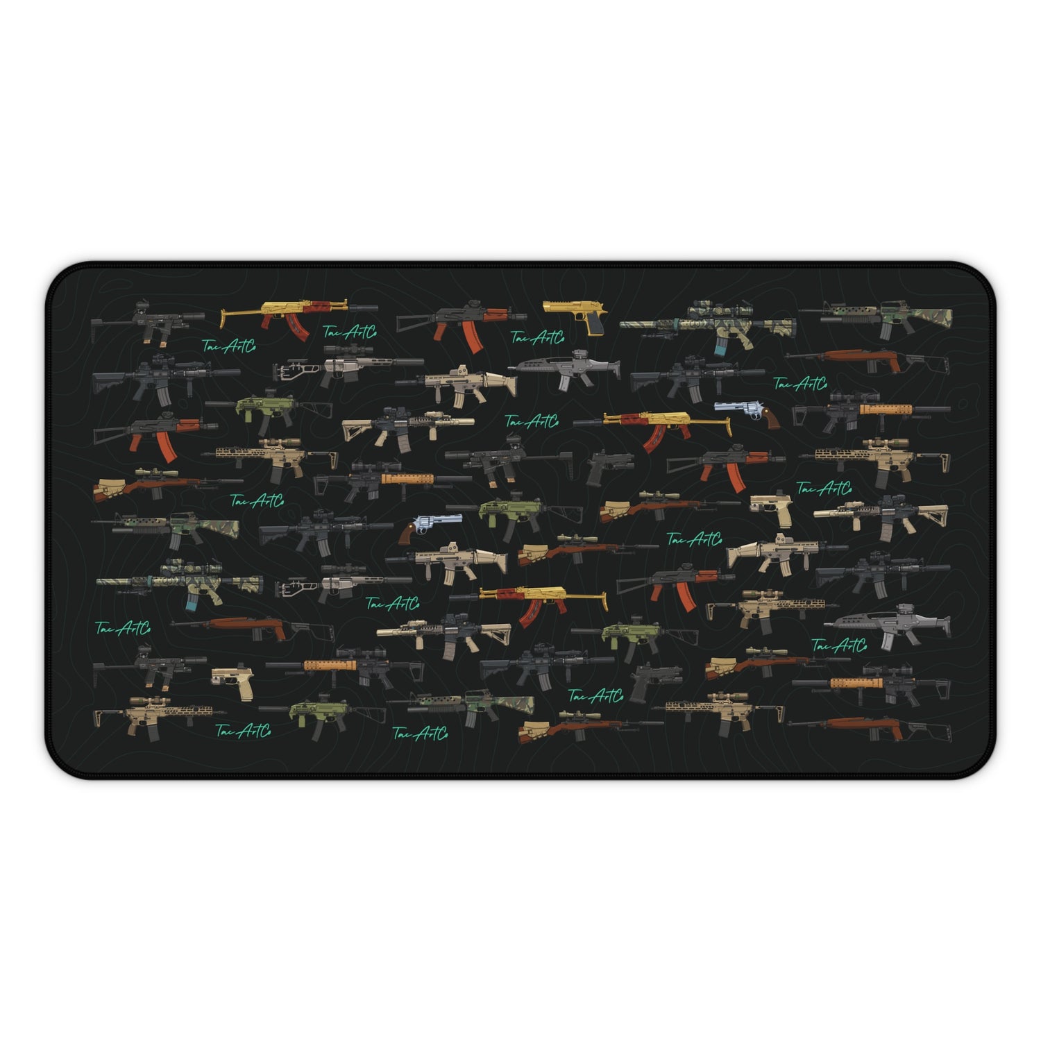 Firearm Assortment v1 - Desk Mat