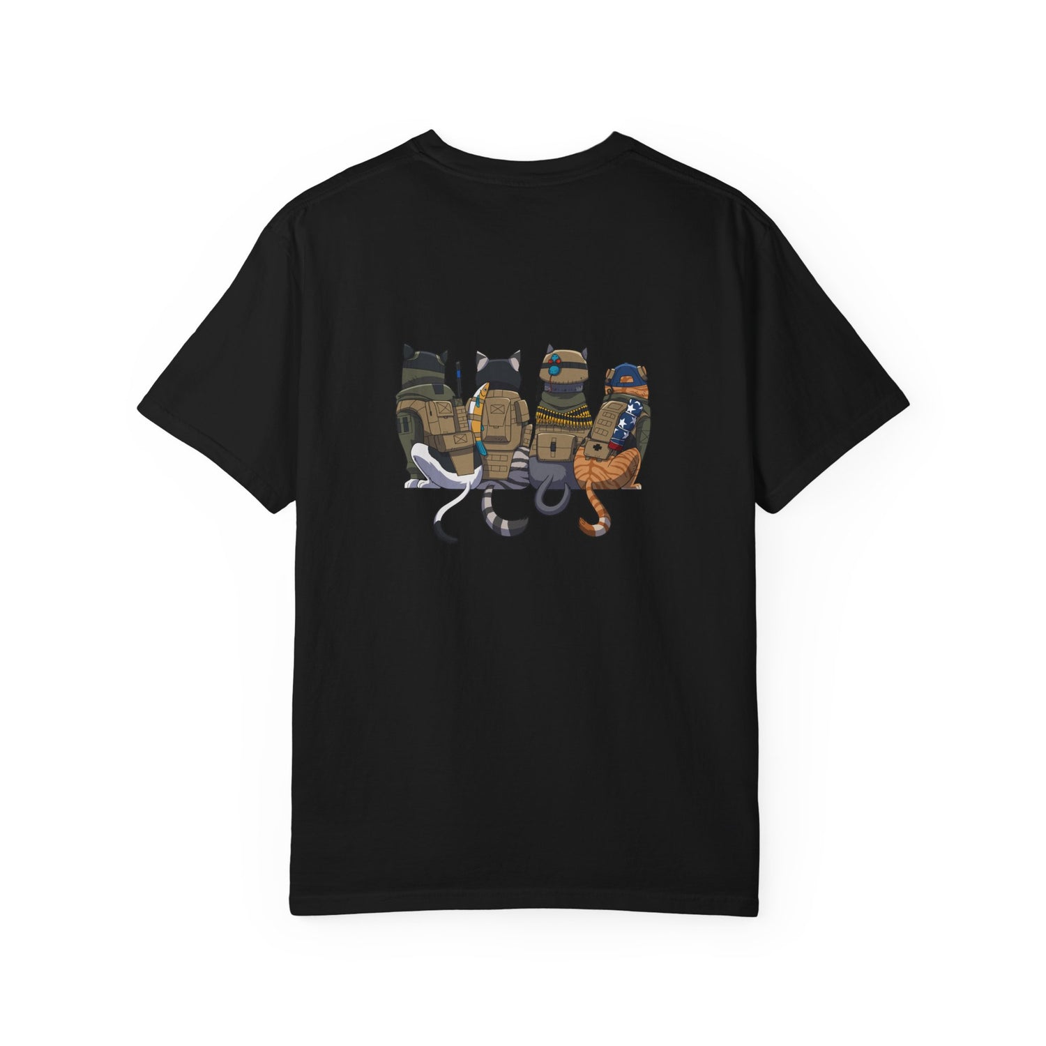 Tactical Cats – The Frontline Felines Tee (No Guns)