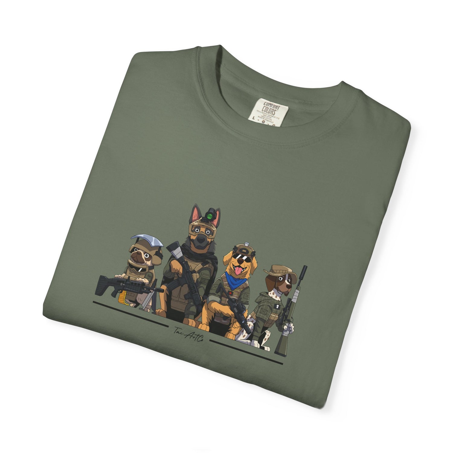 Dog Squad Tee – Sit. Stay. Send It.