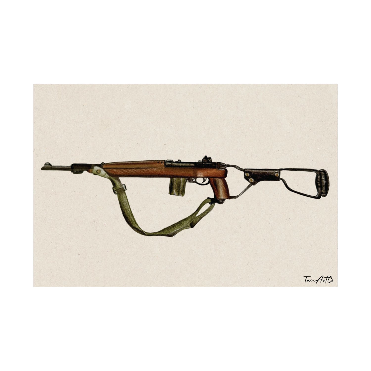 M1 Carbine - Matte Poster
