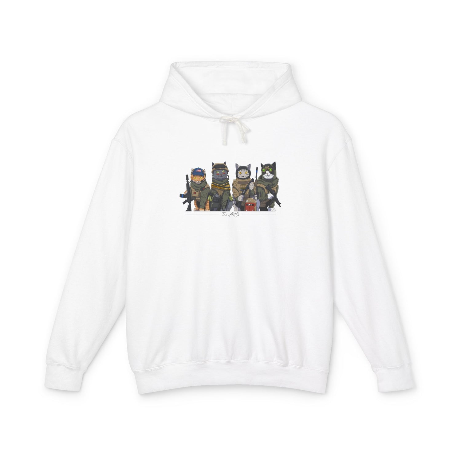 Tactical Cats – The Frontline Felines Hoodie
