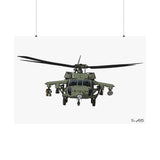 Black Hawk Helicopter – Matte Poster