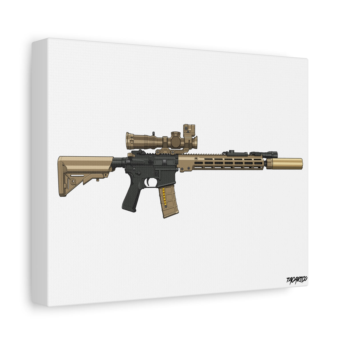 URGI Rifle - Canvas Print