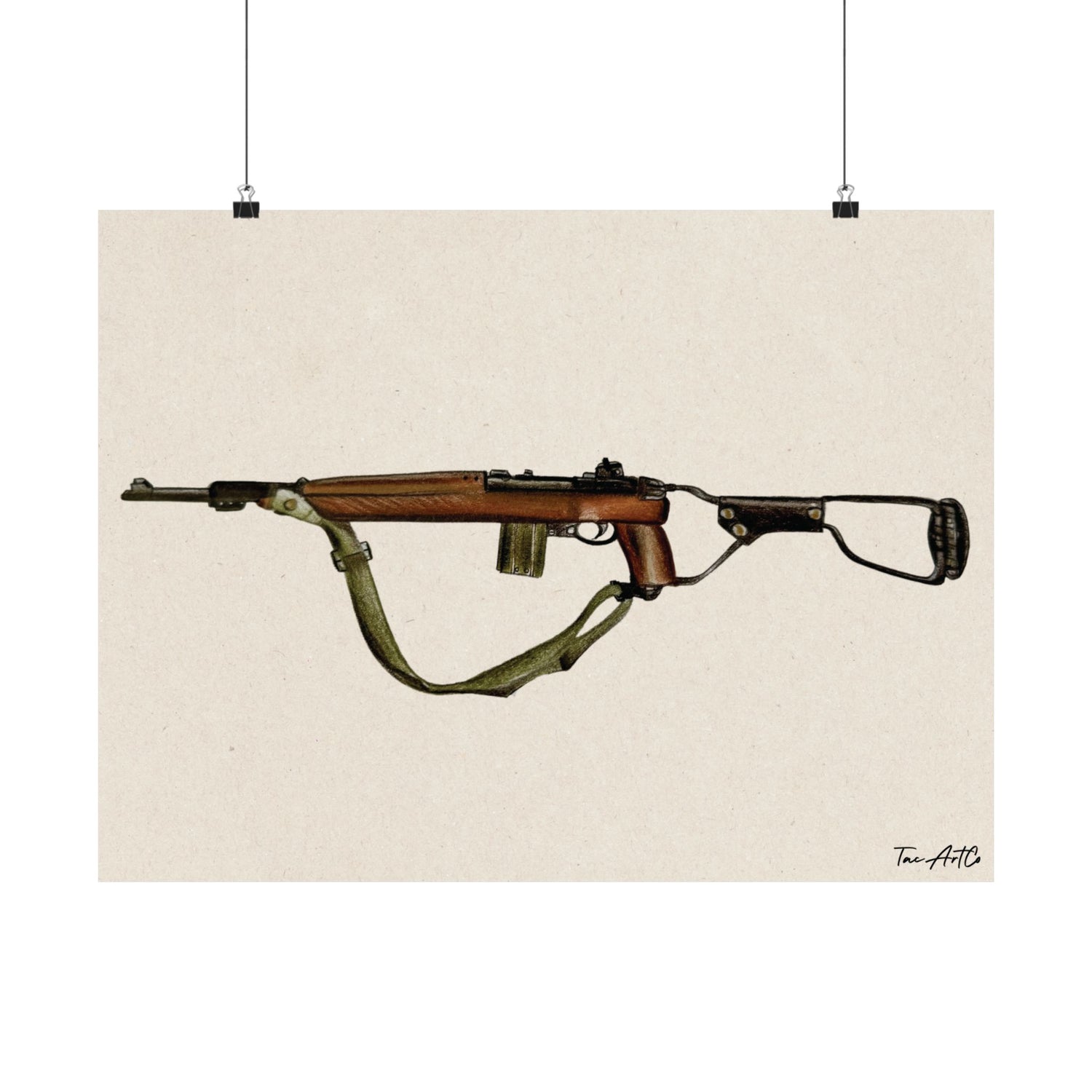 M1 Carbine - Matte Poster