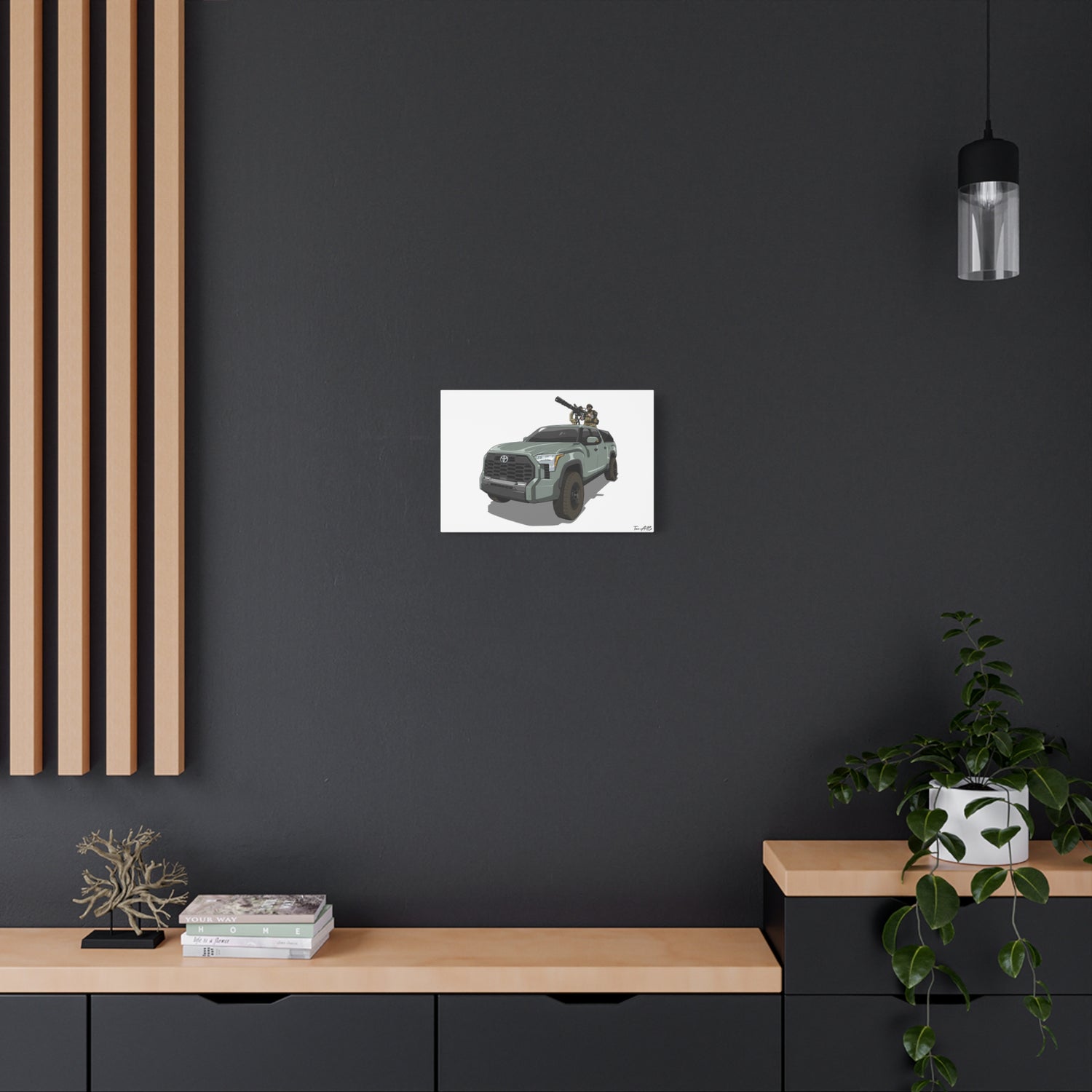 Tundra Technical – Canvas Print