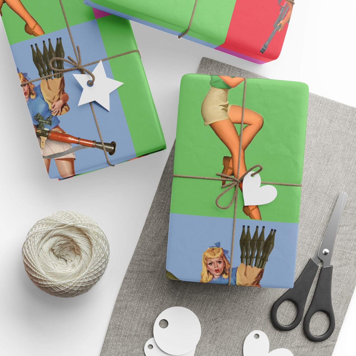 Pinup Girls v2 - Wrapping Papers