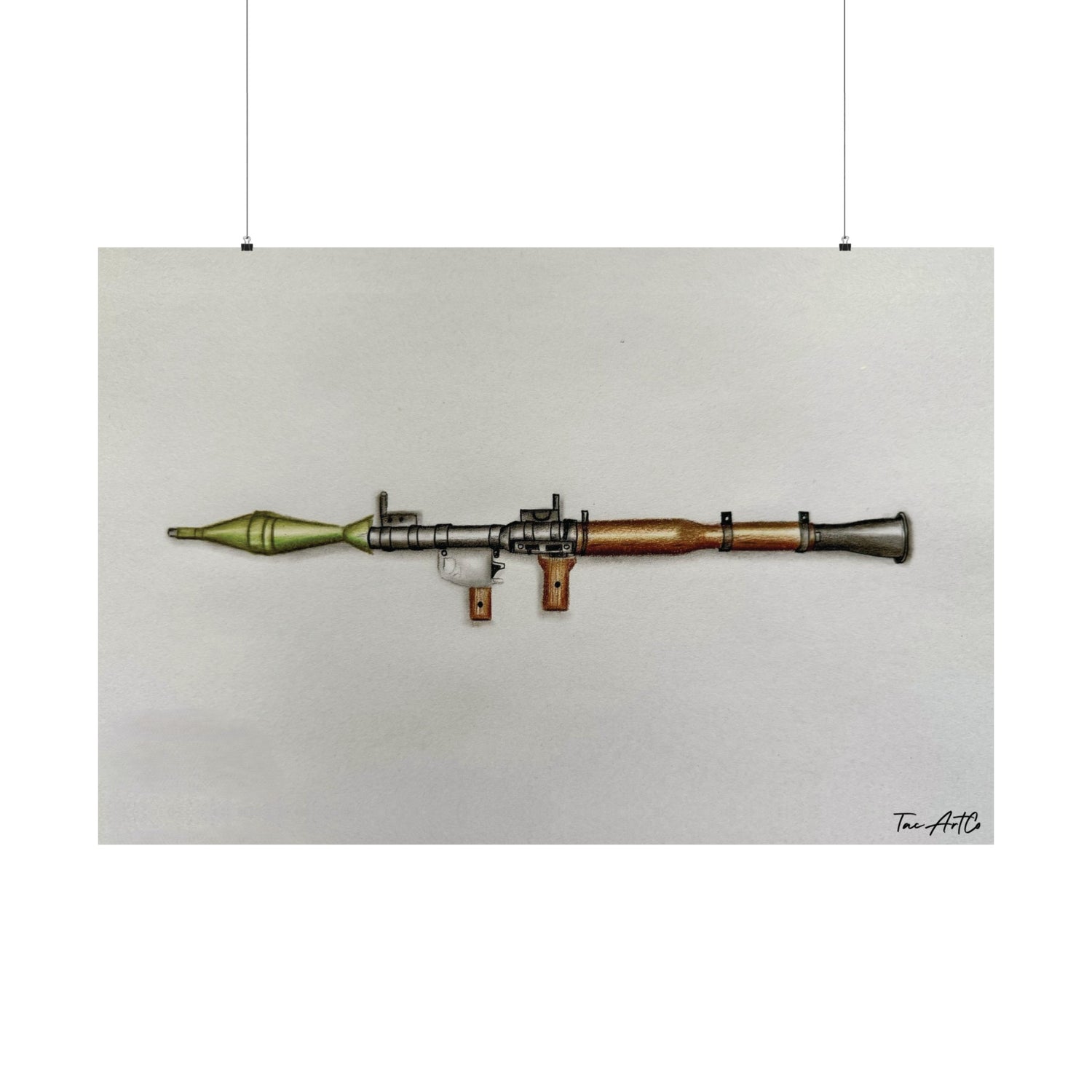 RPG Sketch - Matte Poster