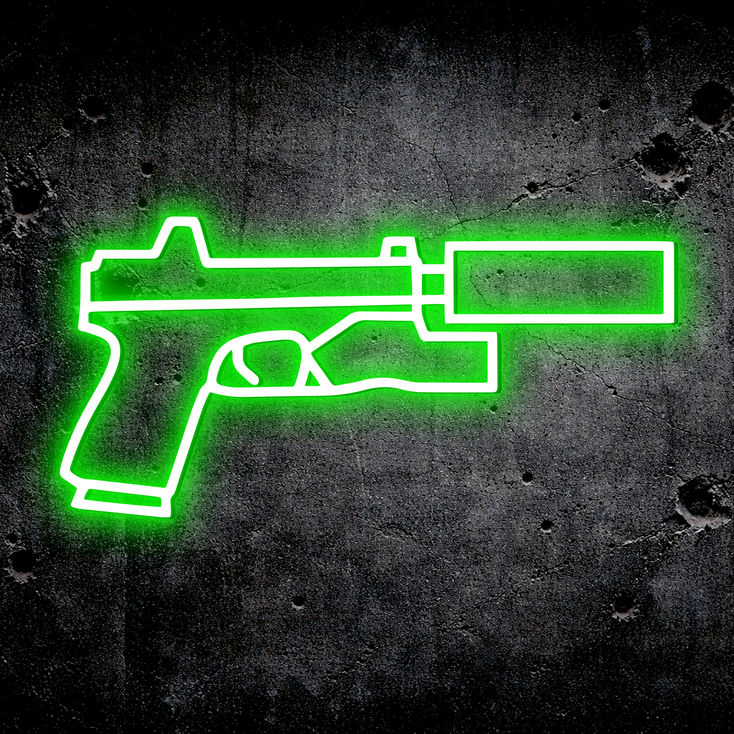 Handgun LED Sign – TacArtCo MINI