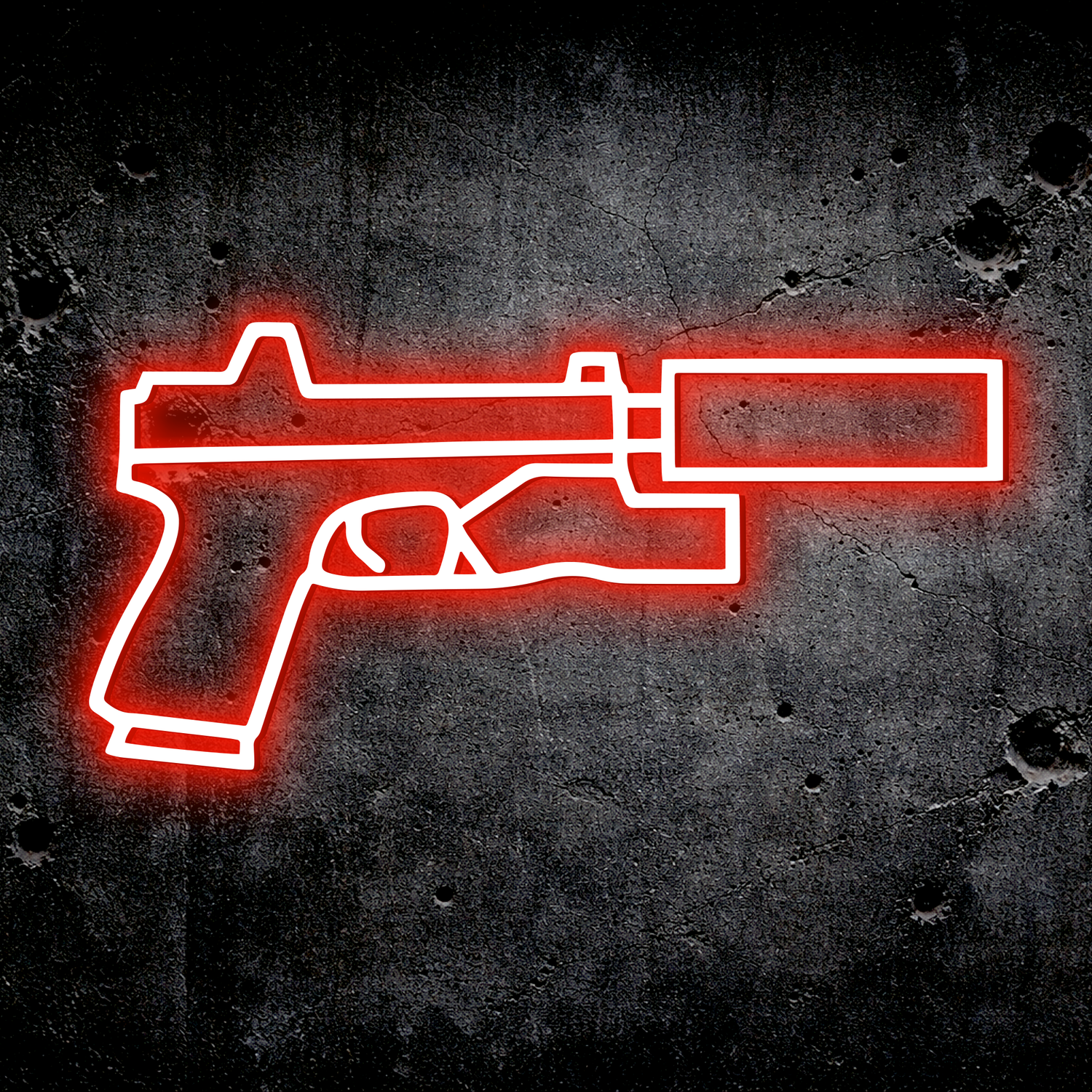 Handgun LED Sign – TacArtCo MINI