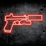 Handgun LED Sign – TacArtCo MINI